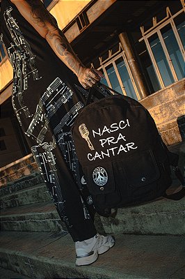Mochila Nasci pra cantar