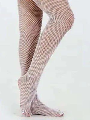 Meia calça arrastão - Branco