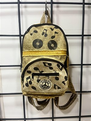 Mochila Musical pequena (lona de caminhão)