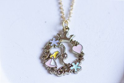 Colar Alice jardim