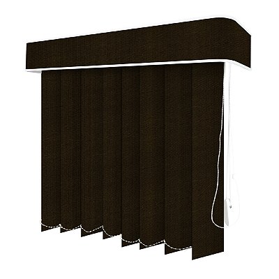 PERSIANA VERTICAL TECIDO NUANCE BLACKOUT