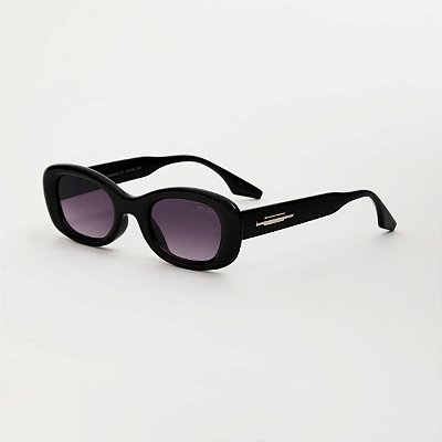 ÓCULOS DE SOL TRITON EYEWEAR RETRÔ ACETATO PRETO