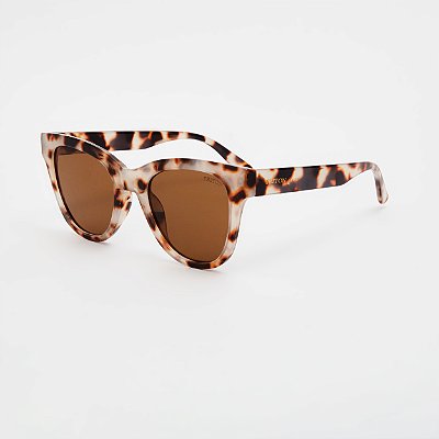 ÓCULOS DE SOL TRITON EYEWEAR GATINHO ACETATO MARROM TARTARUGA