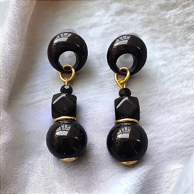 Brinco Globo Preto