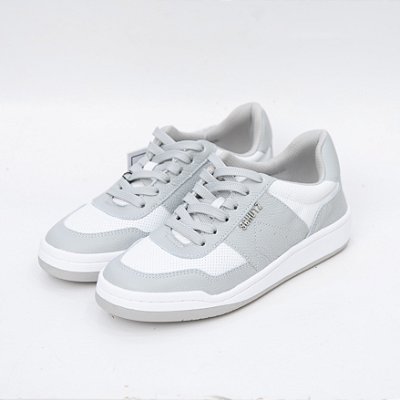 TENIS COURO BICOLOR