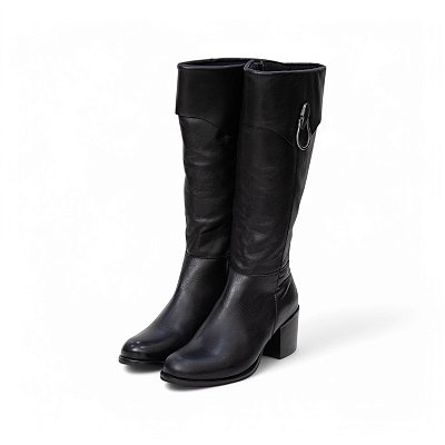 BOTA COURO CANO LONGO