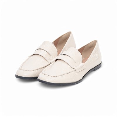 MOCASSIM COURO VERNIZ