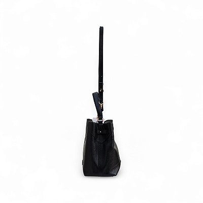 BOLSA COURO LISO