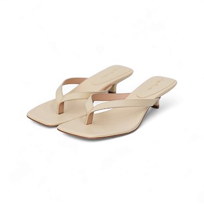 MULE COURO LISO