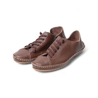 TENIS COURO LISO