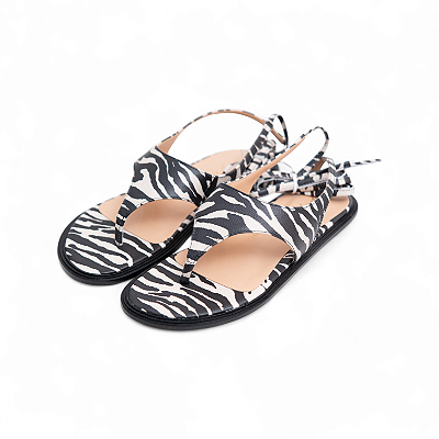 RASTEIRA COURO ZEBRA