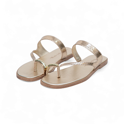 RASTEIRA COURO METALIZADO