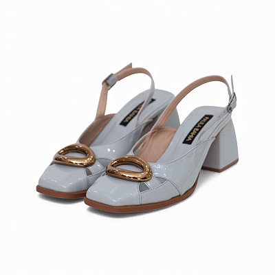 SANDALIA COURO VERNIZ PAULA BAHIA