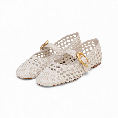 SAPATILHA COURO TRESSE