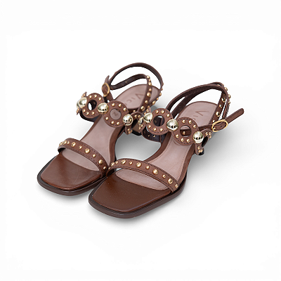 SANDALIA COURO VICENZA