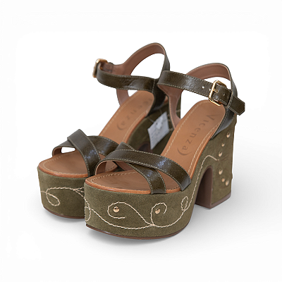 SANDALIA BORDADA VICENZA