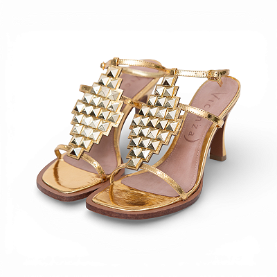 SANDALIA METALIZADA VICENZA