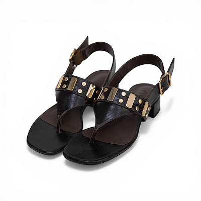 SANDALIA COURO VICENZA