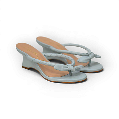 MULE COURO LUIZA BARCELOS