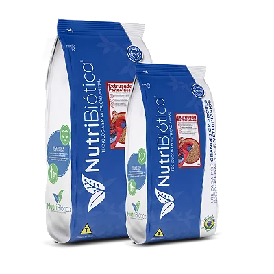 EXTRUSADA PSITACÍDEOS 10KG NUTRIBIÓTICA