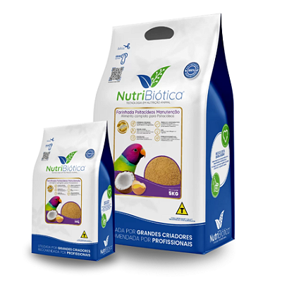 FARINHADA PSITACÍDEOS MANUTENÇÃO SUPER PREMIUM NUTRIBIÓTICA 5KG