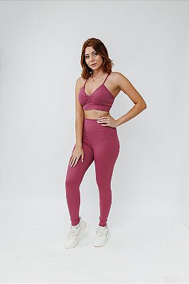 Calça zero transparência Rosé