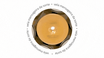 mini vela mensageira da sorte