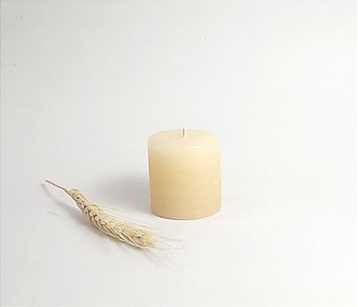 Vela decorativa 5x5 cm