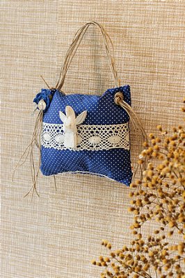 Almofada decorativa Divino, Azul Poá