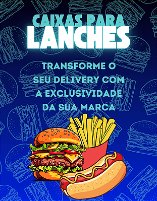 Mini banner lanches