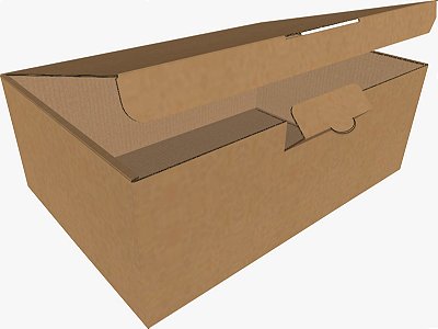 Caixa Para E-commerce 250x170x91 - Kit com 10 Unidades