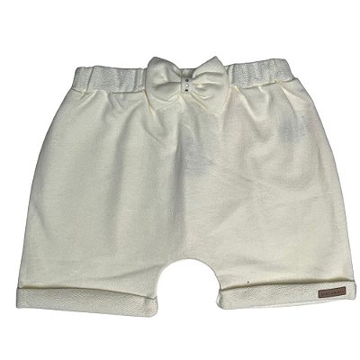 Shorts Infantil Saruel Com Laço