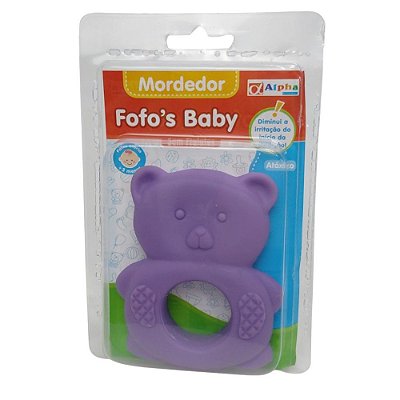 Mordedor Fofo's Baby Urso - Alpha Brinquedos