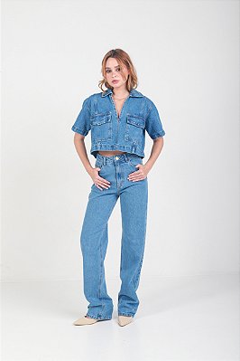 Calça Jeans Isis - Azul claro