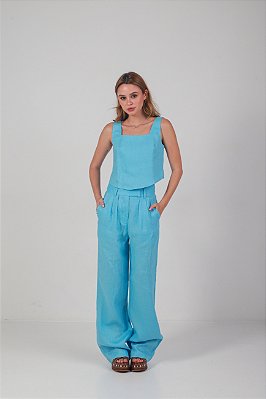 Top New Gaia - Azul