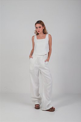 Calça Leo - Off White