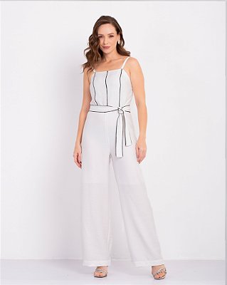 Macacão pantalona alfaiataria medi modas