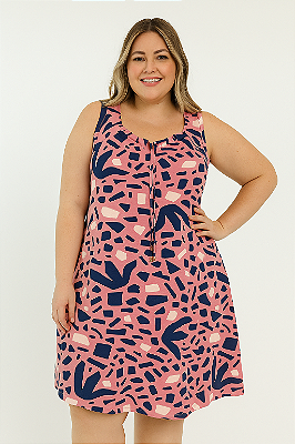 Vestido malha venetia regata