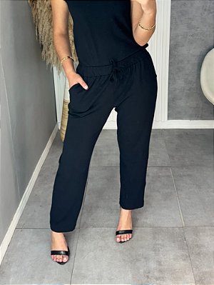 Calça confortável malha lisas