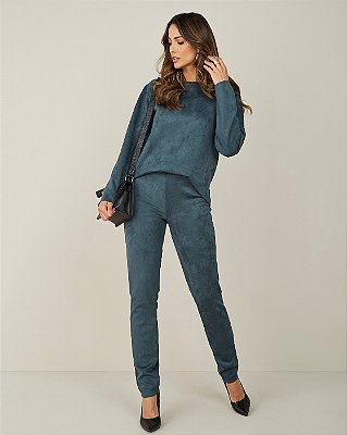 Conjunto de Suede miravest