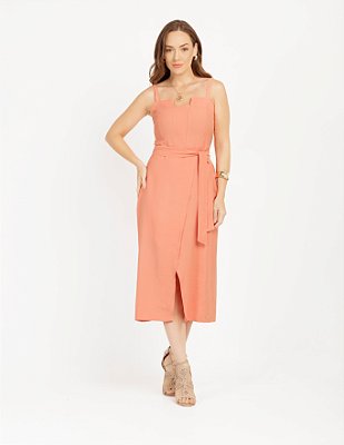 Vestido saia envelope alfaiataria marant