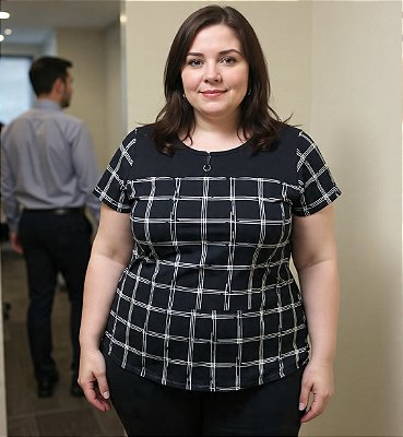 Blusa com detalhe de argola Bol Gaby