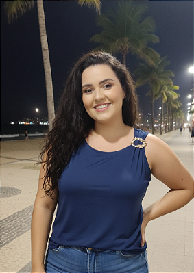 Regata argola dourada Gabi plus