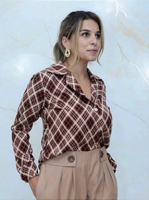 Camisa xadrez allegner