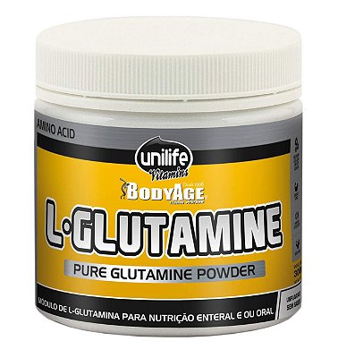 L-Glutamine em pó 100% PURA - 300g
