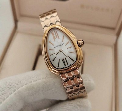 BASE ETA CLONE -BVLGARI SERPENTE ROSÉ FUNDO BRANCO 28mm