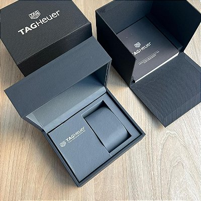 CAIXA ESTOJO TAG HEUER COM DOCUMENTOS