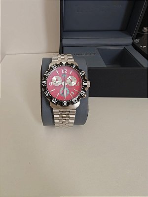 BASE ETA ( CLONE ) TAG HEUER FORMULA 1 CHRONOGRAPH COM MOSTRADOR VERMELHO