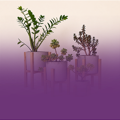 Suporte de vaso para plantas