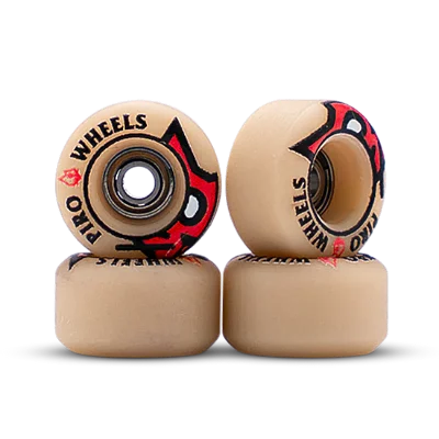 Piro Wheels (Performance) - Bone Head Real Wear Graphic (Tan)